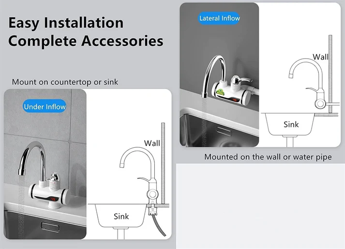 Instant Electric Heating Tap ( Tap Geyser ) - Image 3